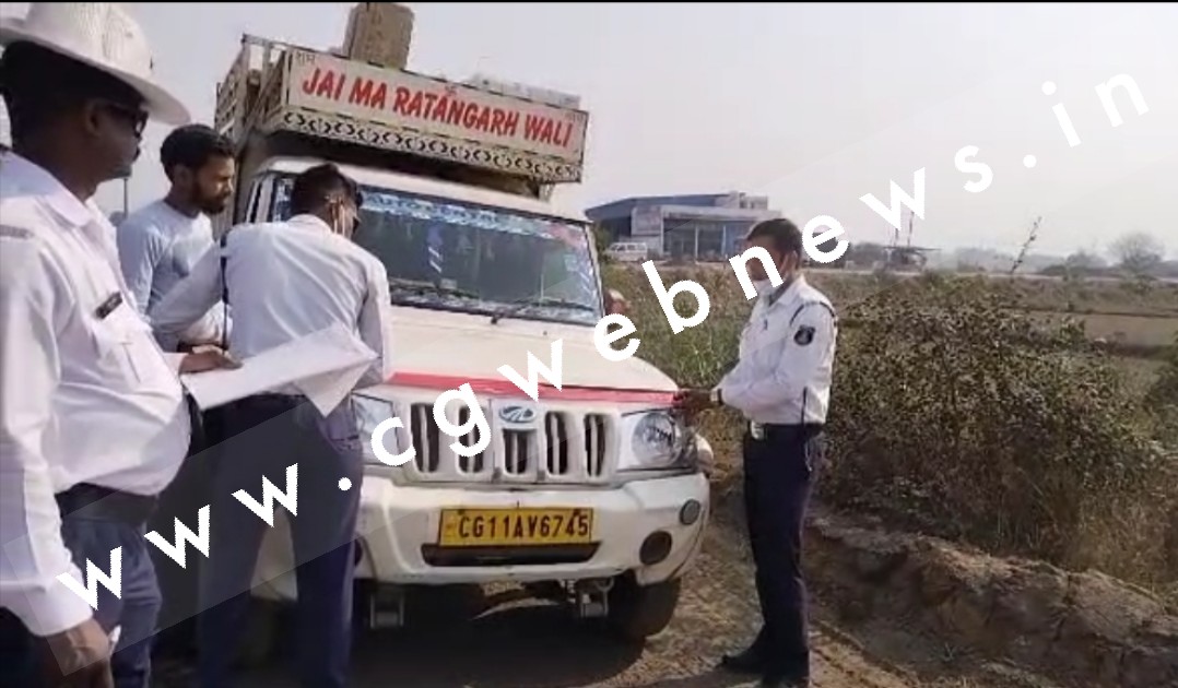 जांजगीर चाम्पा जिले वाहन चालक सावधान , SP के निर्देश पर यातायात DSP संदीप मित्तल की टीम कर रही है ताबड़तोड़ कार्यवाही
