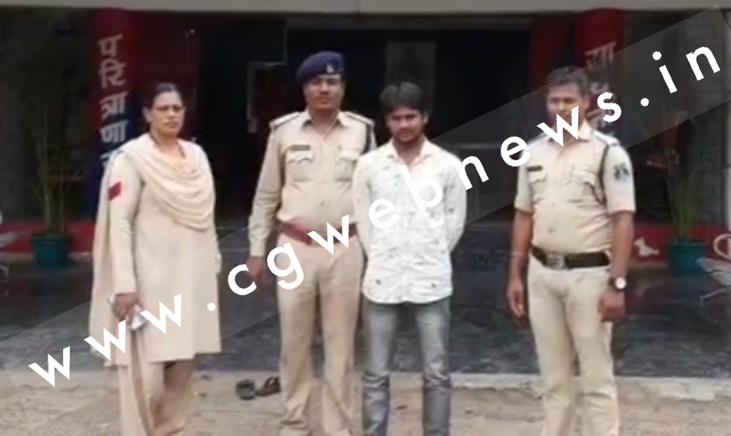 जांजगीर चाम्पा - दहेज लोभी पति गिरफ्तार , सास और ससुर को भेजा जा चुका है जेल