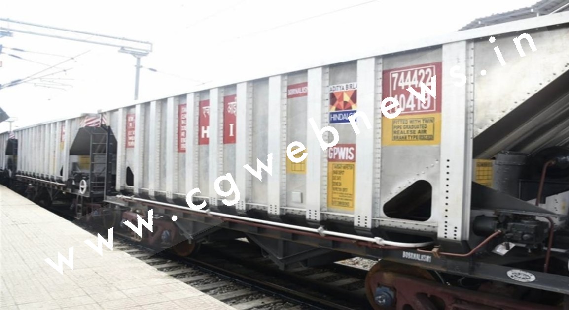 बिलासपुर रेल मंडल में आज से दौड़ेगी देश की पहली एल्युमिनियम वैगन वाली मालगाड़ी , जाने क्या है खासियत