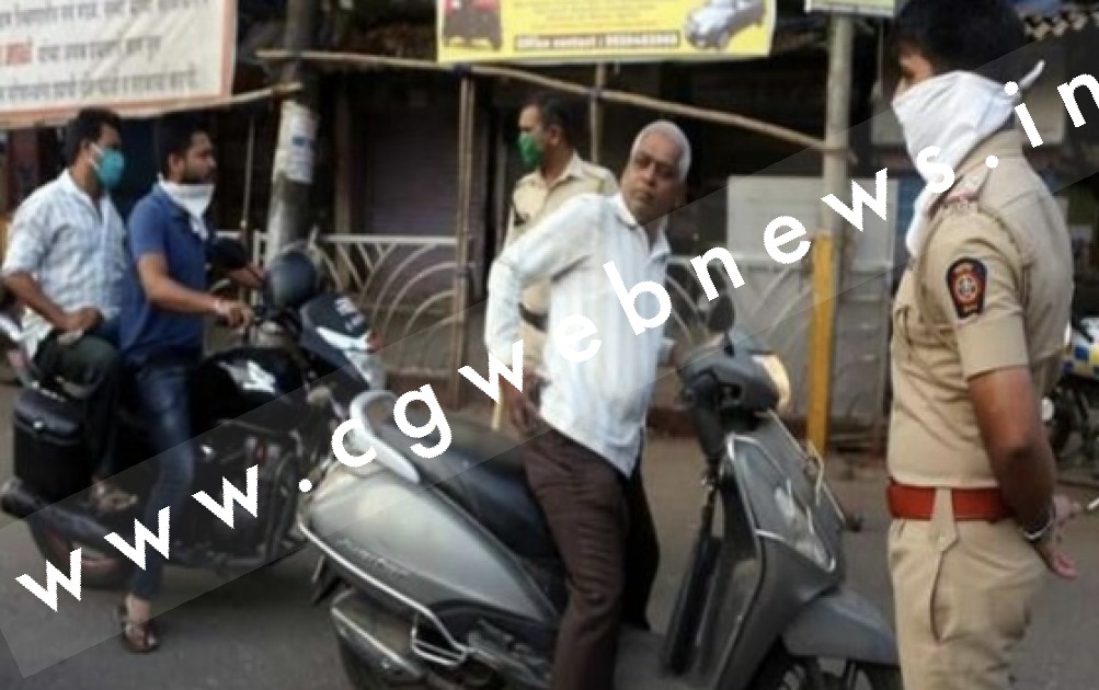 जांजगीर चाम्पा - मन गई खाकी की दिवाली , MV एक्ट में जप्त एक बाईक को छोड़ने कीमत 25 सौ रुपये